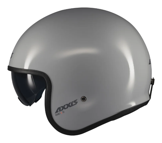 Мотошолом AXXIS HORNET SV S Solid A2 Gloss Grey