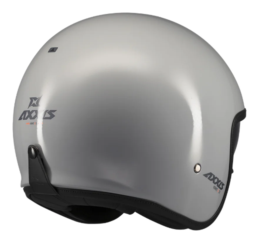 Мотошолом AXXIS HORNET SV S Solid A2 Gloss Grey