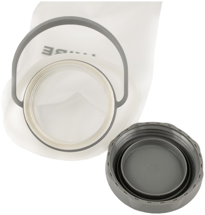 Бутылка Tribe Soft Bottle 1,5л TPU мягкая T-FE-0024-crystal-white