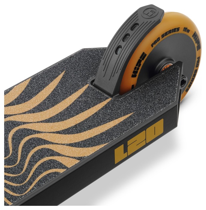 Самокат трюковий Hipe L20 Black/Brown, укр, укр