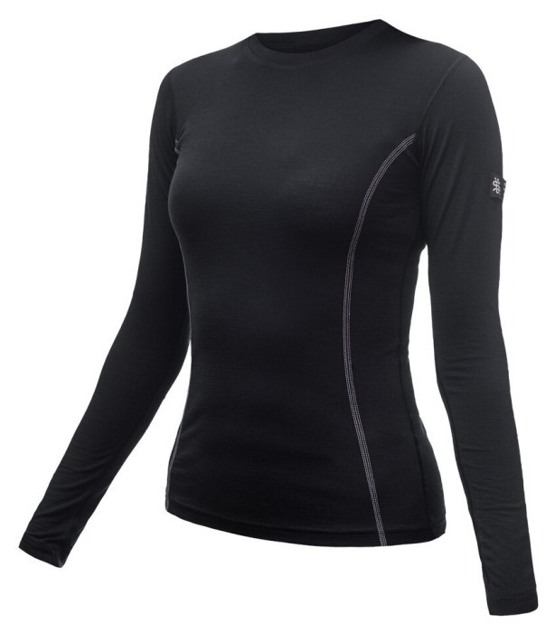 Термофутболка жіноча Sensor Merino Active LS black 11109024, SW11MA-black-S, укр, укр