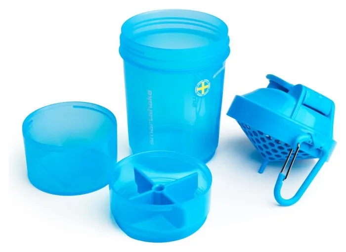 Шейкер спортивний SmartShake Original2GO 600ml Neon Blue