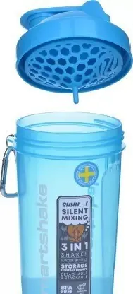 Шейкер спортивний SmartShake Original2GO 600ml Neon Blue