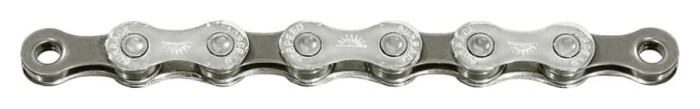 Цепь инд. 126 лан. SUN RACE M10A 10k Silver+Gray 1/2"x11/128"