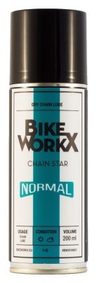 Мастило для ланцюга BikeWorkX Chain Star “normal” спрей 200 мл.