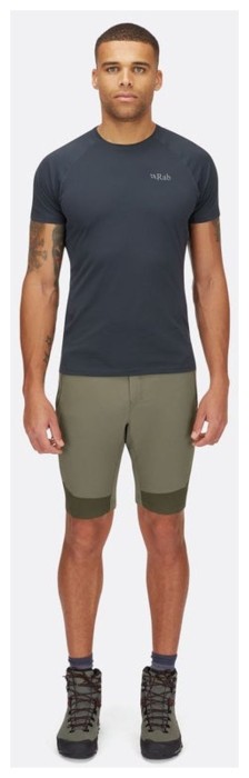 Шорти чоловічі Rab Torque Mountain Shorts, Graphene, 36, 10"