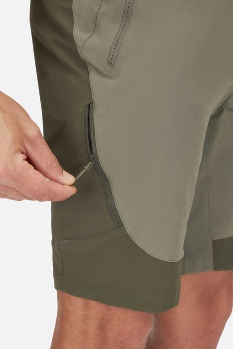 Шорти чоловічі Rab Torque Mountain Shorts, Graphene, 36, 10"