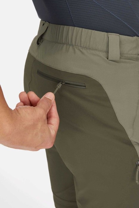 Шорти чоловічі Rab Torque Mountain Shorts, Graphene, 36, 10"