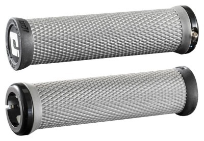 Гріпси ODI Elite Motion Black/Graphite w/Black clamp (графітові з чорними замками)