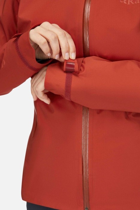 Мембранна куртка жіноча Rab Firewall Light Jacket Wmns, Watermelon