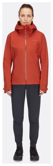Мембранна куртка жіноча Rab Firewall Light Jacket Wmns, Watermelon
