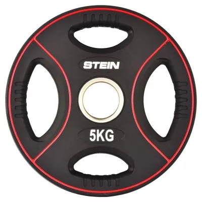 Диск поліуретановий чорний Stein 5 кг