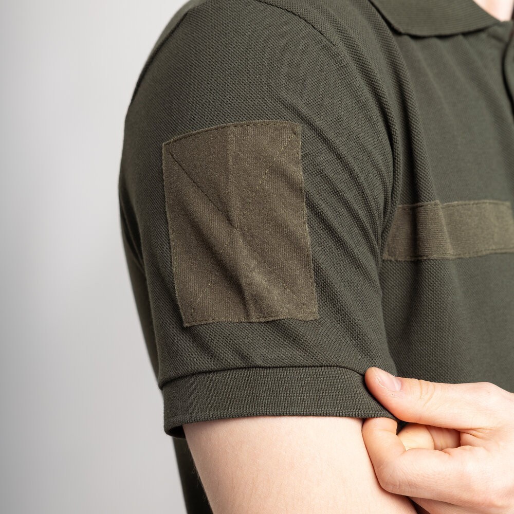 Легке тактичне літнє чоловіче хакі поло Pobedov Royal BATAL Військове, укр, укр