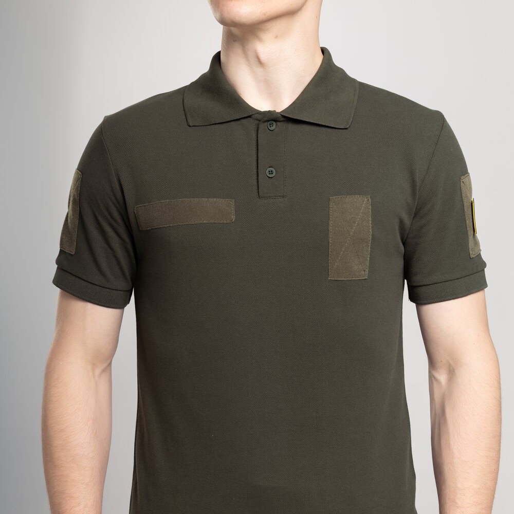 Легке тактичне літнє чоловіче хакі поло Pobedov Royal BATAL Військове, укр, укр