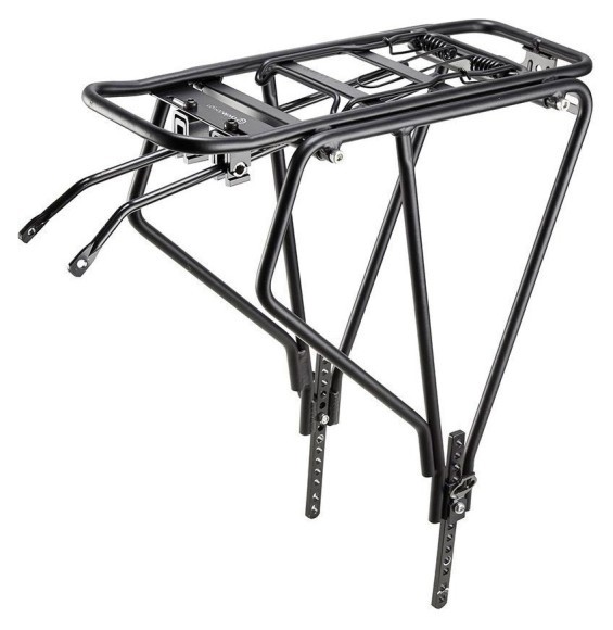 Багажник для велосипеда Cycledesign WIDE CARRY Black (CR0009), укр