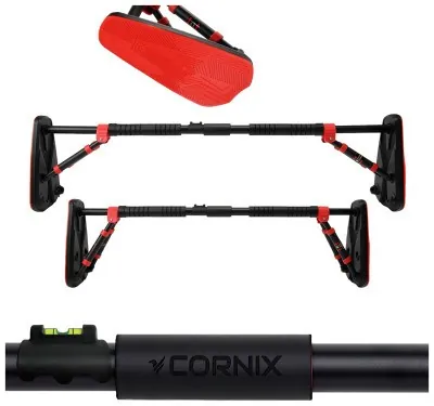 Турник раздвижной Cornix Elite+ 110-140 см XR-0295 Black/Red