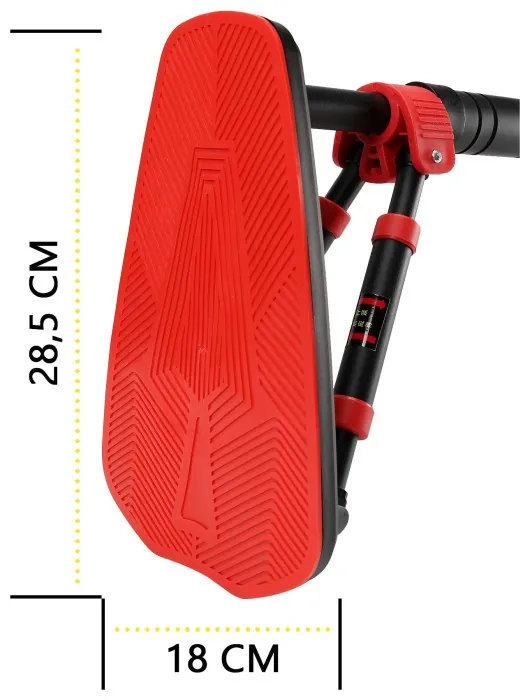 Турник раздвижной Cornix Elite+ 110-140 см XR-0295 Black/Red