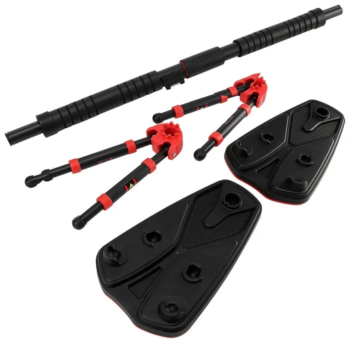 Турник раздвижной Cornix Elite+ 110-140 см XR-0295 Black/Red