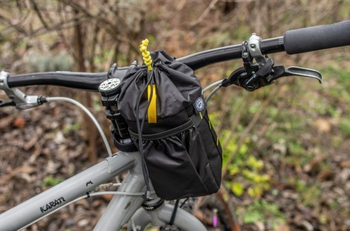 Сумка на руль KasyBag Pocket Pack One hand (кормушка) Black-Yellow