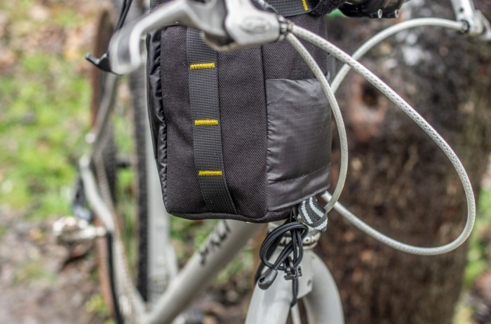 Сумка на руль KasyBag Pocket Pack One hand (кормушка) Black-Yellow