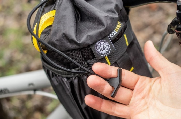 Сумка на руль KasyBag Pocket Pack One hand (кормушка) Black-Yellow