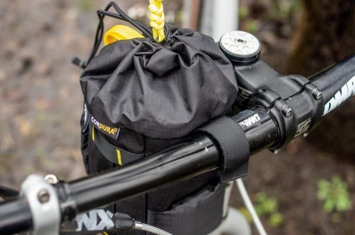 Сумка на руль KasyBag Pocket Pack One hand (кормушка) Black-Yellow