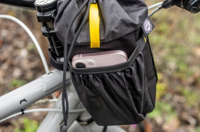 Сумка на руль KasyBag Pocket Pack One hand (кормушка) Black-Yellow