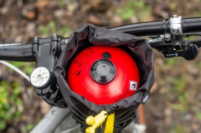 Сумка на руль KasyBag Pocket Pack One hand (кормушка) Black-Yellow