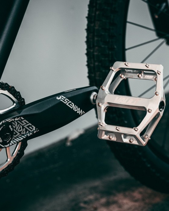 Педалі DMR Vault - Full Silver, укр, укр