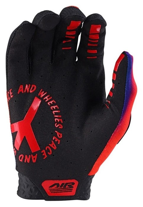 Вело рукавички TLD AIR GLOVE Lucid [BLk/Red] M