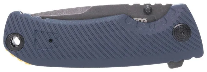 Розкладний ніж SOG Tellus ATK, Squid Ink/Yellow