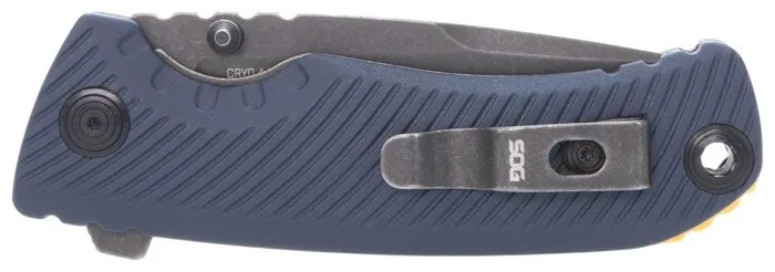 Розкладний ніж SOG Tellus ATK, Squid Ink/Yellow