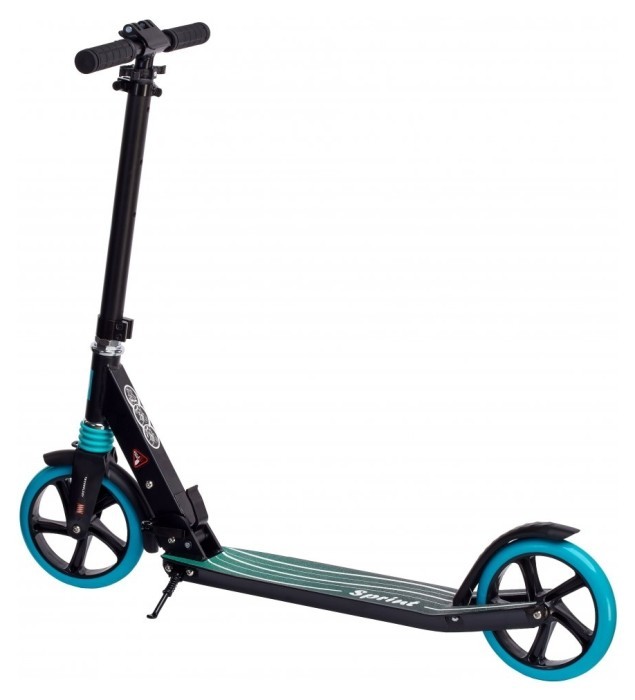 Самокат Maraton Sprint Бірюзовий, укр, укр