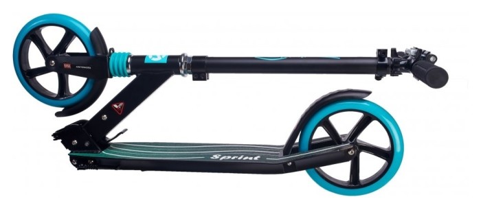 Самокат Maraton Sprint Бірюзовий, укр, укр