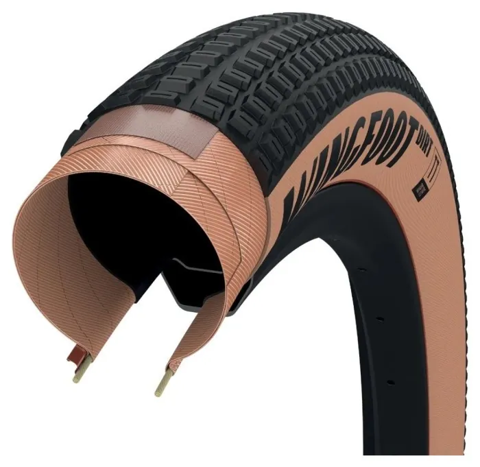 Покрышка 26x2.20 (55-559) GoodYear Wingfoot Dirt, Folding, Transparent, 60tpi