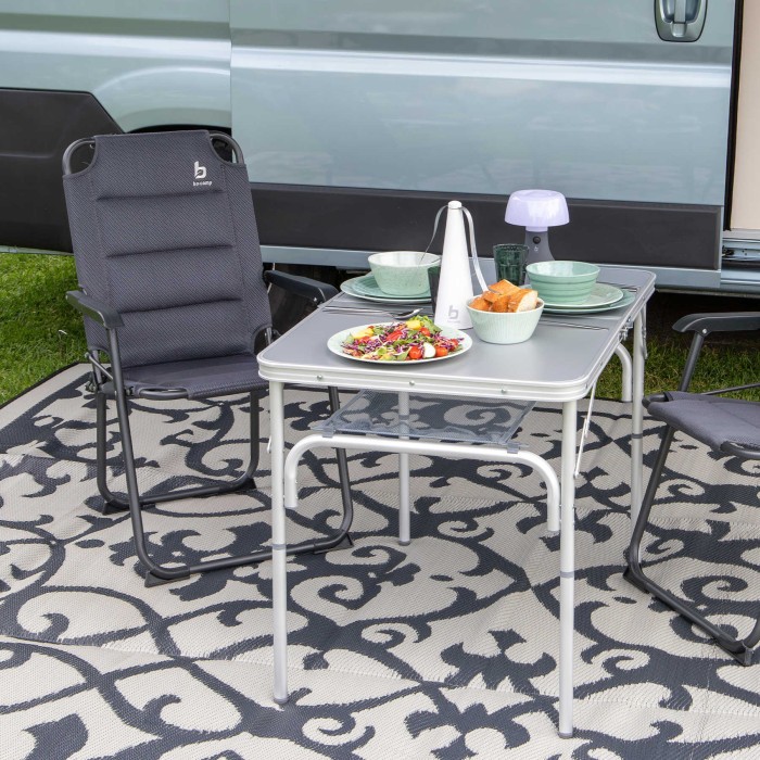 Стіл Bo-Camp Premium 120x60 cm Grey (1404421)