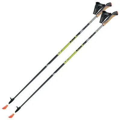 Палки для скандинавской ходьбы Gabel X-5 Black/Yellow 130 (7008351131300)