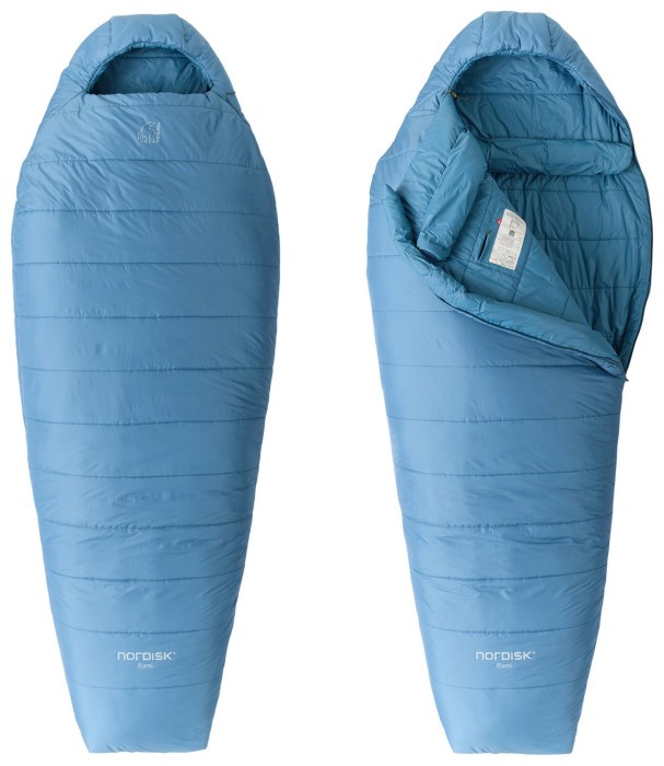 Спальний мішок Nordisk Bjarni 0°C Wide L Aegan Blue (10721310-101)