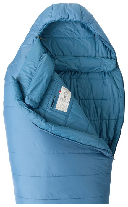Спальний мішок Nordisk Bjarni 0°C Wide L Aegan Blue (10721310-101)