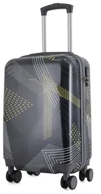 Валіза Semi Line 20" (S) Black Pattern (T5651-1)