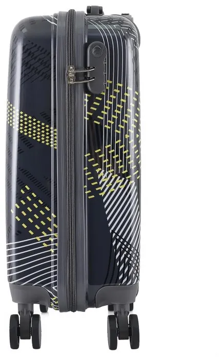 Валіза Semi Line 20" (S) Black Pattern (T5651-1)
