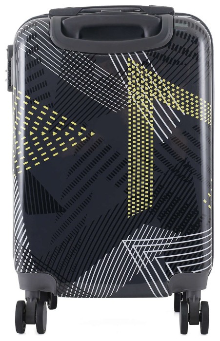 Валіза Semi Line 20" (S) Black Pattern (T5651-1)