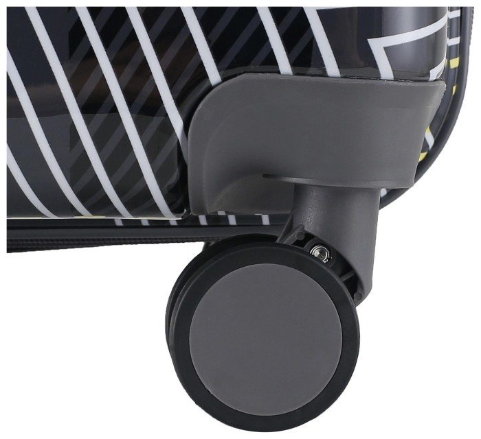 Валіза Semi Line 20" (S) Black Pattern (T5651-1)