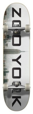 Zoo York Скейтборд Logo Block Complete (7,75" - Fog)