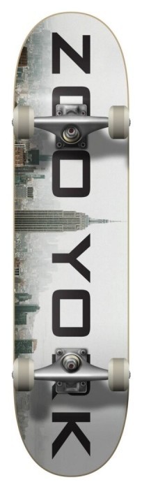 Zoo York Скейтборд Logo Block Complete (7,75" - Fog), укр, укр