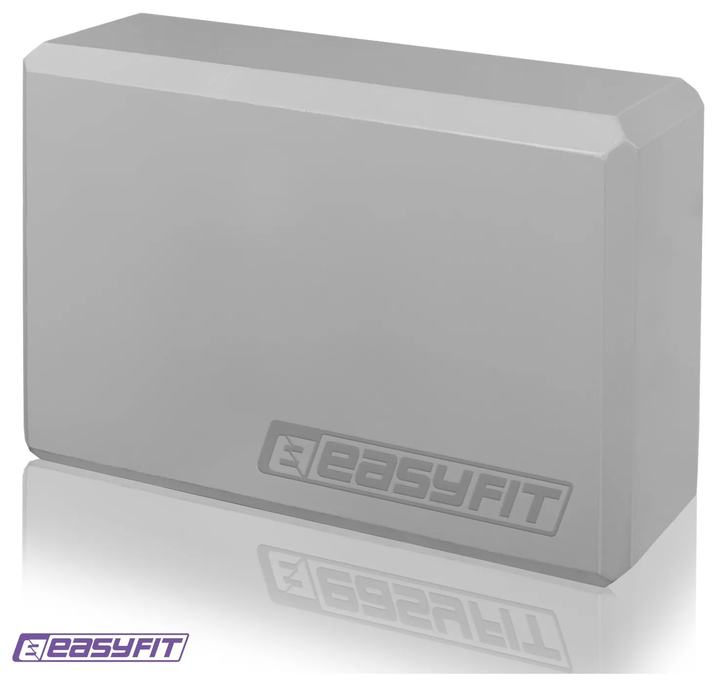 Блок для йоги EasyFit EVA Сірий (EFIT_EF-1818-GY)