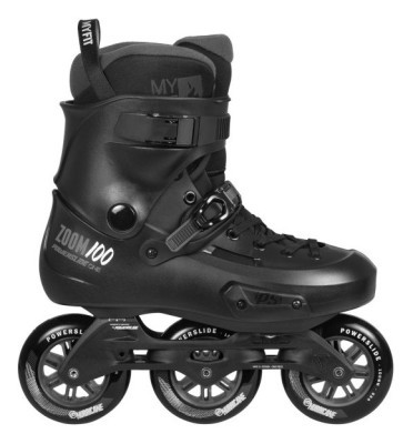 Фріскейт ролики POWERSLIDE ( 908336 ) Zoom Pro Black 100 2025