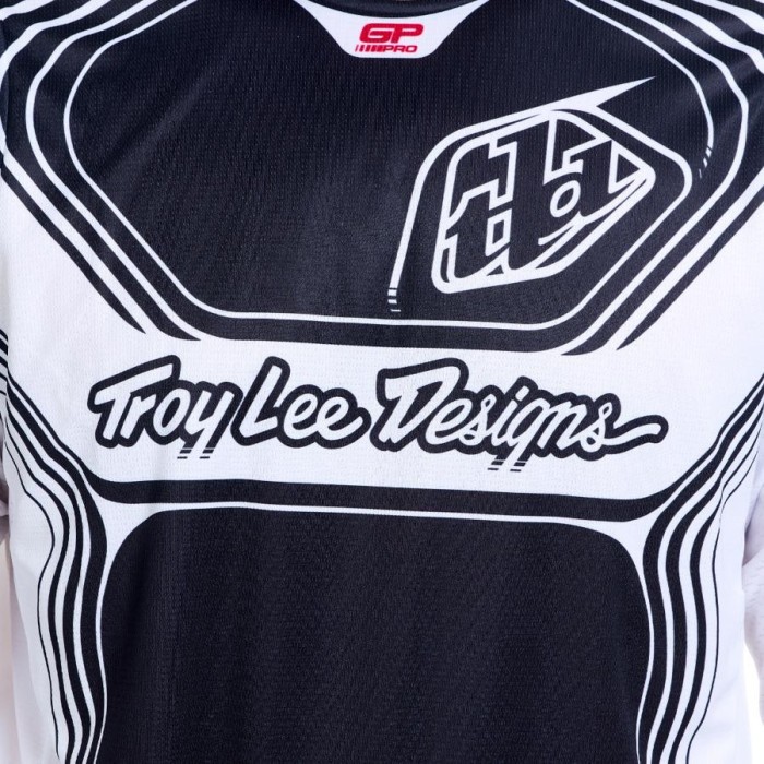 Мото джерсі TLD GP PRO JERSEY; STREAMLINE [BLACK / WHITE] M