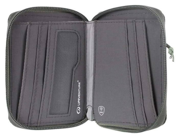 Кошелек Lifeventure Recycled RFID Bi-Fold Wallet olive