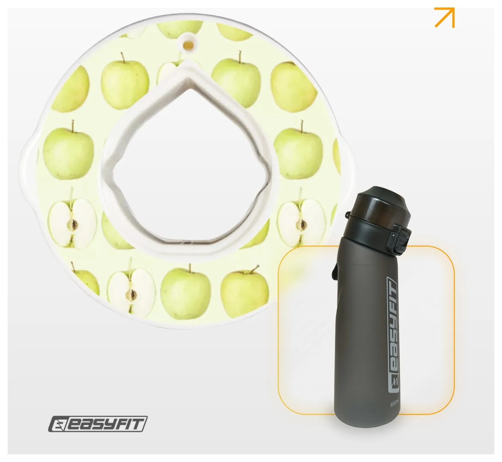 Капсула “Зелене яблуко” для пляшки EasyFit Air Up (EFIT_EF-7006-GA)
